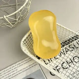 Orange Coconut Oil Soap Squishy | Translucent Zero-Rebound Sensory Fidget Toy