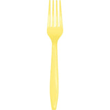 Premium Plastic Mimosa Forks, 24 Pack By Creative Converting