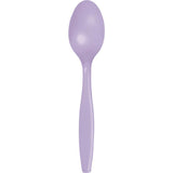 Premium Plastic Luscious Lavender Spoons By Creative Converting