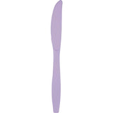 Luscious Lavender Premium Plastic Knives, 24 Count By Creative Converting