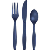 Navy Premium Assorted Cutlery, 24 Count By Creative Converting