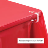 Clear Tablecover Stay-Put Clips, 6 Count By Creative Converting