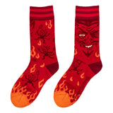Vintage Devil Adult Crew Socks One Size Fits Most By Footclothes