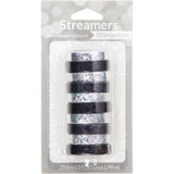 Silver and Black Holographic Serpentine By Creative Converting