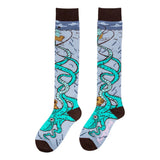 Attack Of The Kraken Adult Knee High Socks One Size Fits Most By FootClothes