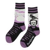 The Raven Poe Adult Crew Socks One Size Fits Most By FootClothes