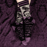 The Raven Poe Adult Crew Socks One Size Fits Most By FootClothes