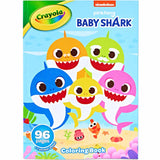 Baby Shark Coloring Book with Stickers By Crayola