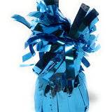 Light Blue Foil Balloon Weight By The Fantasia Collection