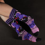 Evil Unicorn Adult Crew Socks One Size Fits Most By FootClothes