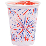 Patriotic Plastic 16 oz Cups