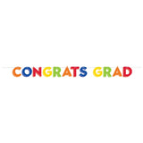 Rainbow Grad Shaped Banner