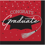 School Spirit Red Luncheon Napkins