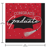 School Spirit Red Luncheon Napkins