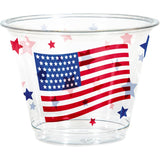 Patriotic Plastic 9 oz Tumblers