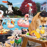 Dog Days of Summer 1000 Piece Puzzle By Ravensburger