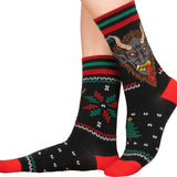Krampus Sweater Adult Crew Socks One Size Fits Most By FootClothes