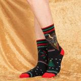 Krampus Sweater Adult Crew Socks One Size Fits Most By FootClothes