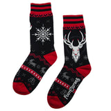 Beelzebuck Adult Crew Socks One Size Fits Most By FootClothes