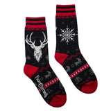 Beelzebuck Adult Crew Socks One Size Fits Most By FootClothes