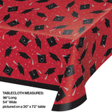 School Spirit Red 54" x 102" Tablecover