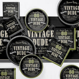 Vintage Dude 60th Birthday Banner