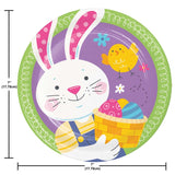 🐰 Bunny Bliss 7" Luncheon Plates