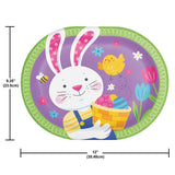 Bunny Bliss Oval Platter