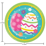 Eggscellent Easter 7" Luncheon Plates