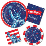 Lady Liberty Beverage Napkins