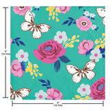 🌸 Sights of Spring Beverage Napkins