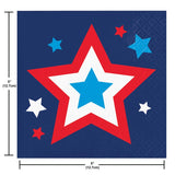 Peace &amp; Patriotism Beverage Napkins