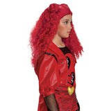 Red Descendants Wig Costume Accessory