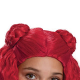 Red Descendants Wig Costume Accessory