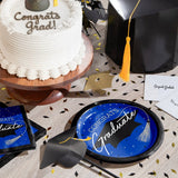 School Spirit Cobalt 9" Dinner Plates