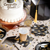 Graceful Grad Beverage Napkins