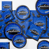 School Spirit Cobalt 9" Dinner Plates