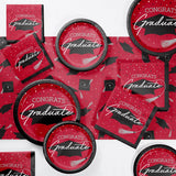 School Spirit Red Luncheon Napkins