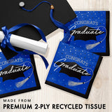 School Spirit Cobalt Beverage Napkins
