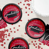School Spirit Red 7" Luncheon Plates