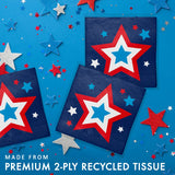 Peace &amp; Patriotism Beverage Napkins