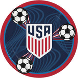 US 2026 Soccer 9" Dinner Plates