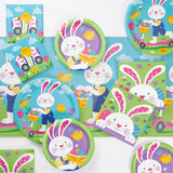 🐰 Bunny Bliss Plastic 54" x 96" Tablecover
