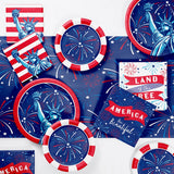 Lady Liberty 7" Luncheon Plates