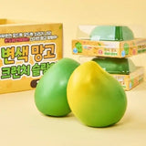 Color Change Crunchy Mango Squishy