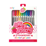 Very Berry Strawberry Scented Gel Pens, 12 Count By Ooly