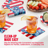 Lady Liberty Beverage Napkins
