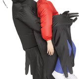 Ghost Face Piggyback Inflatable Kids Costume | Fun World