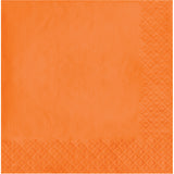 Sunkissed Orange 3-Ply Luncheon Napkins By Creative Converting