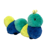 Crunchie the Blue Caterpillar Soft Plush – 11" Long  By Douglas Company